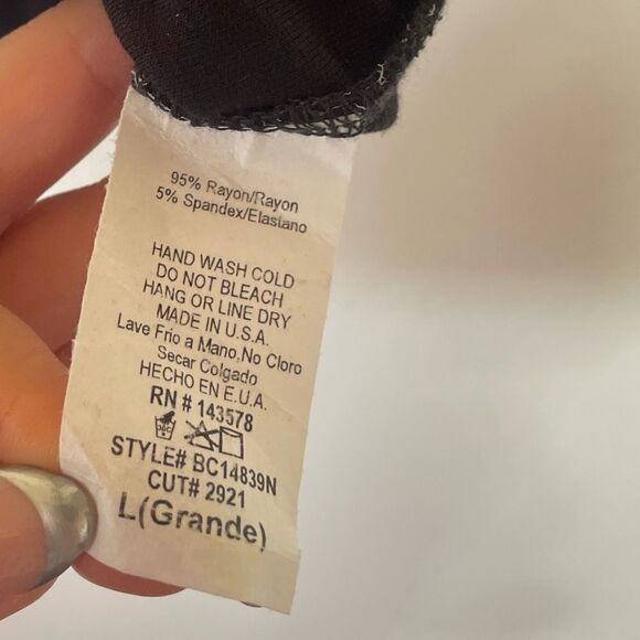 Naked wardrobe black top - Picture 3 of 3